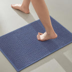 Large Bathroom Rugs Non Slip Washable Bath Rugs Super Absorbent Bathroom Rug Thin Quick Dry Low Pile Bath Mats, Beige 36"x60"