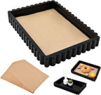 Decorative Tray for Coffee Table Decor,14'' Coffee Table Tray with 50 Oil-Proof Paper,Ottoman Trays Tables Centerpieces,Home Modern Serving Trays for Hotel Meals Desserts
