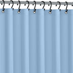 No Smell Shower Curtain Liner 72x72 White - PEVA Plastic Shower Curtain for Bathroom, PVC-Free Waterproof Shower Liner with Metal Grommets and Magnet-Weighted Bottom Hem - Washable Inner Liner