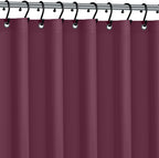 No Smell Shower Curtain Liner 72x72 White - PEVA Plastic Shower Curtain for Bathroom, PVC-Free Waterproof Shower Liner with Metal Grommets and Magnet-Weighted Bottom Hem - Washable Inner Liner