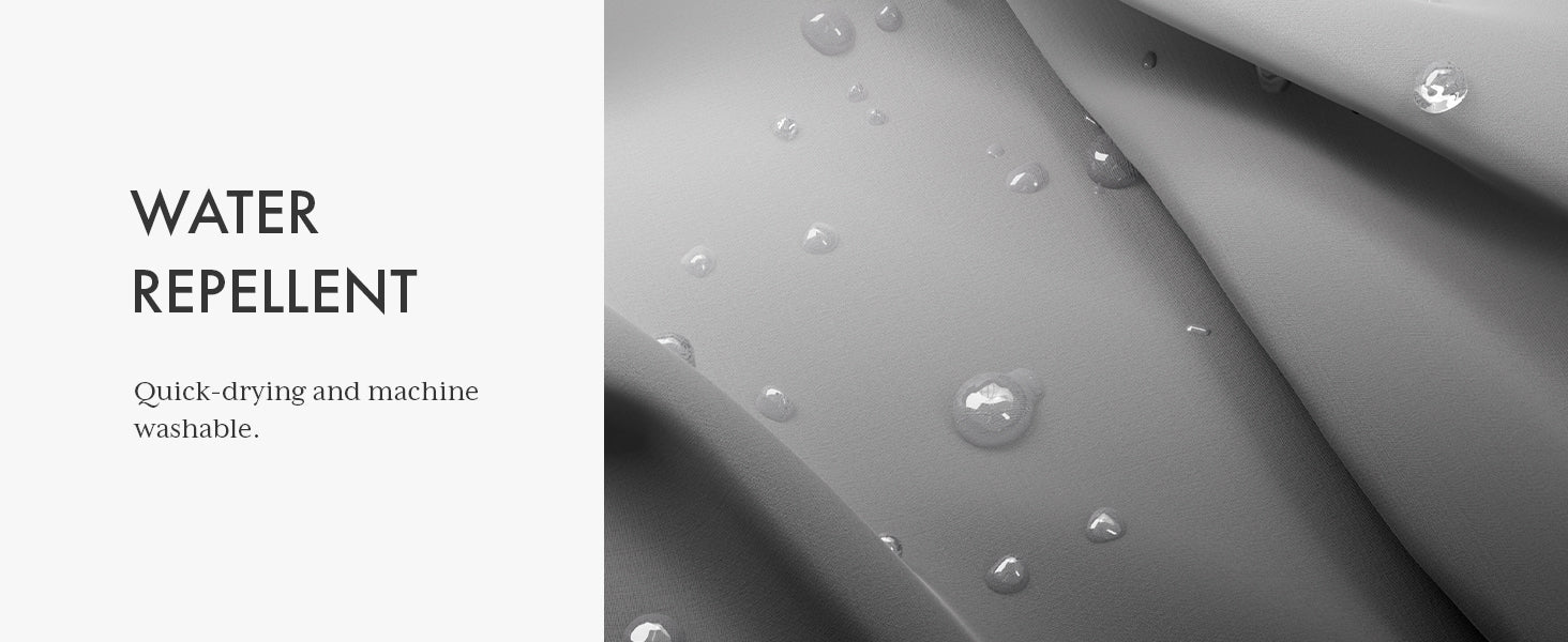 Shower Curtain, Cloth Ombre Black Shower Curtain Set with 12 Hooks, Washable Fabric Black and White Shower Curtain, Rustic Farmhouse Bathroom Shower Curtain, 72x72 Inches