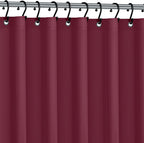 No Smell Shower Curtain Liner 72x72 White - PEVA Plastic Shower Curtain for Bathroom, PVC-Free Waterproof Shower Liner with Metal Grommets and Magnet-Weighted Bottom Hem - Washable Inner Liner